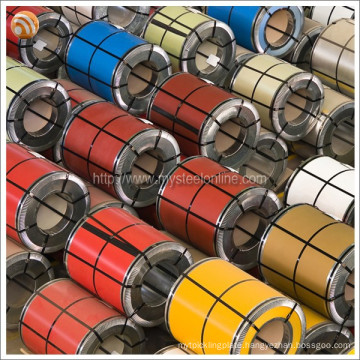 High Durability Outside Wall Used Prepainted Steel Coil PPGI from Shanghai Supplier